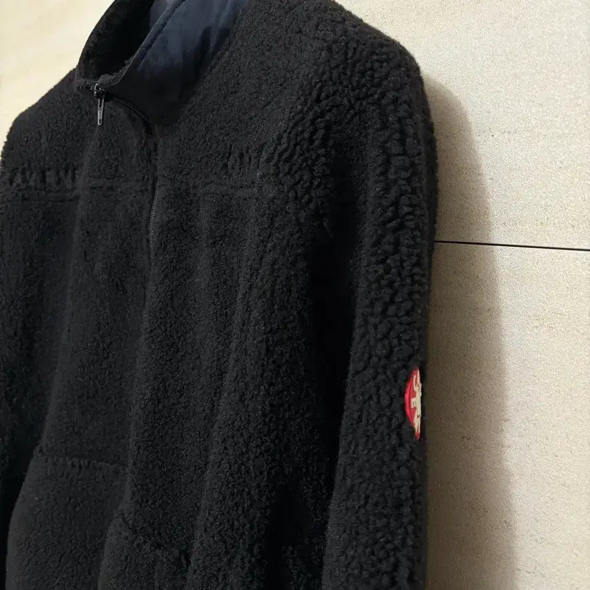 [BUNJANG] Cav Empt Panel Fleece Zip Up Jacket / 카브엠트 PANEL FLEECE ZIP UP M