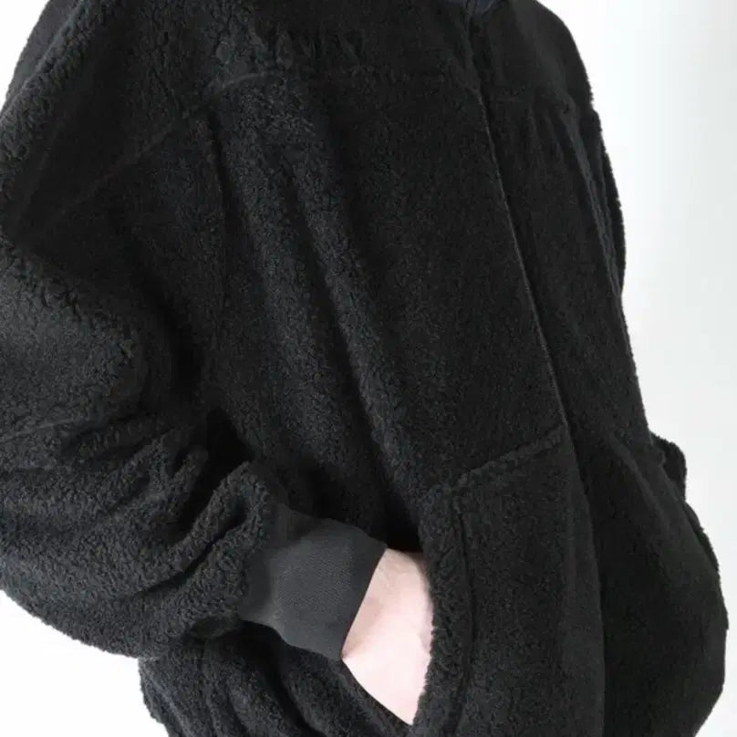 [BUNJANG] Cav Empt Panel Fleece Zip Up Jacket / 카브엠트 PANEL FLEECE ZIP UP M