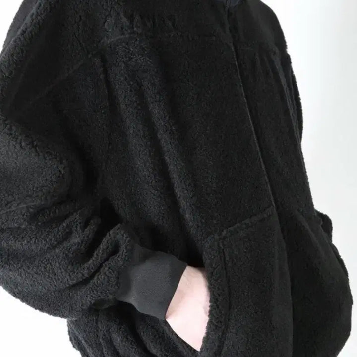 [BUNJANG] Cav Empt Panel Fleece Zip Up Jacket / 카브엠트 PANEL FLEECE ZIP UP M