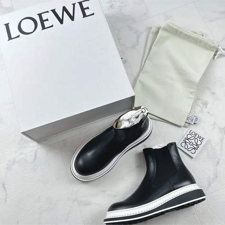 [BUNJANG] Loewe Black Chelsea Boots Size 41 / [41] 로에베 Loewe 첼시 부츠 블랙