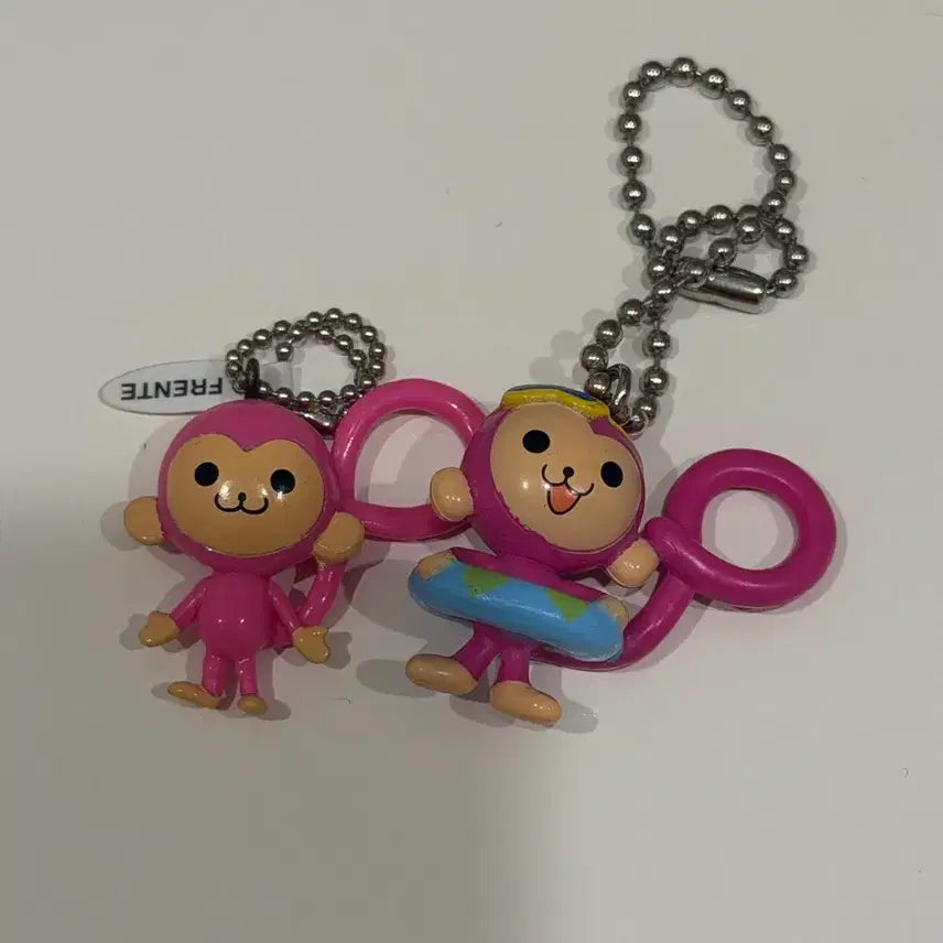 [BUNJANG] Pinky Monkey Keyring Bundle Set / (일괄) 고전 핑크몽키 핑몽 키링