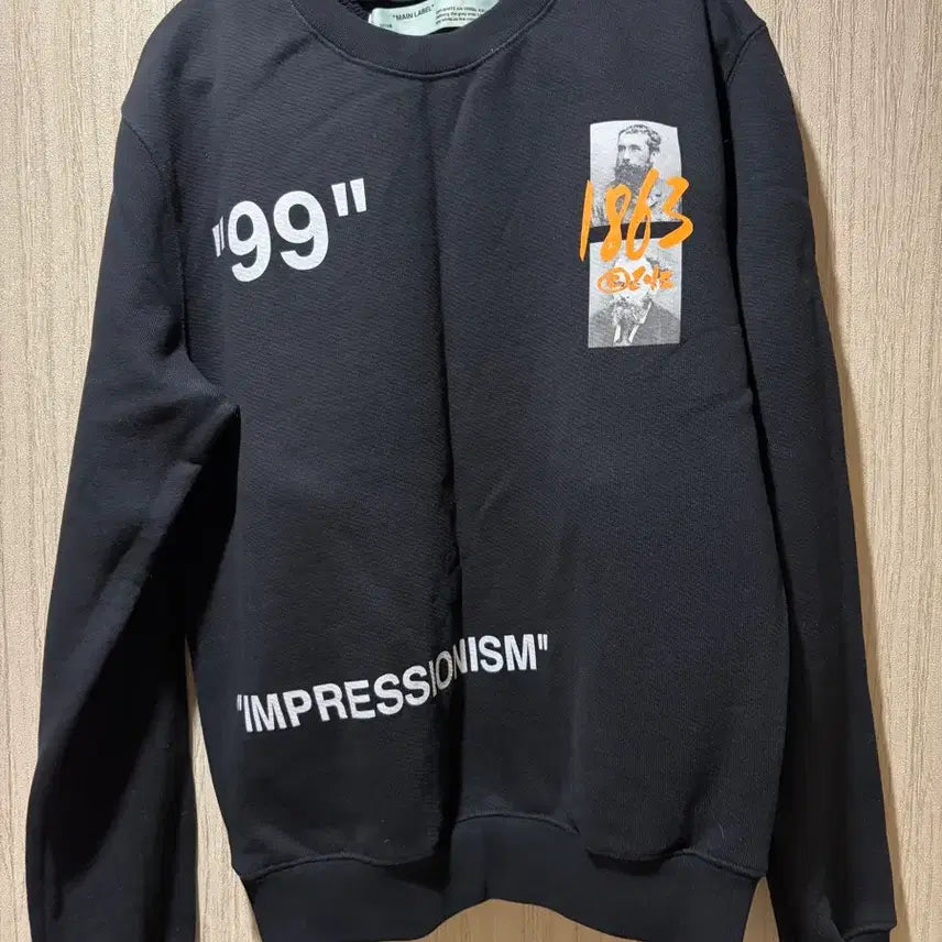 [BUNJANG] Off-White Impressionist Painting Sweatshirt - M / 오프화이트 임프레션 명화 맨투맨 - M