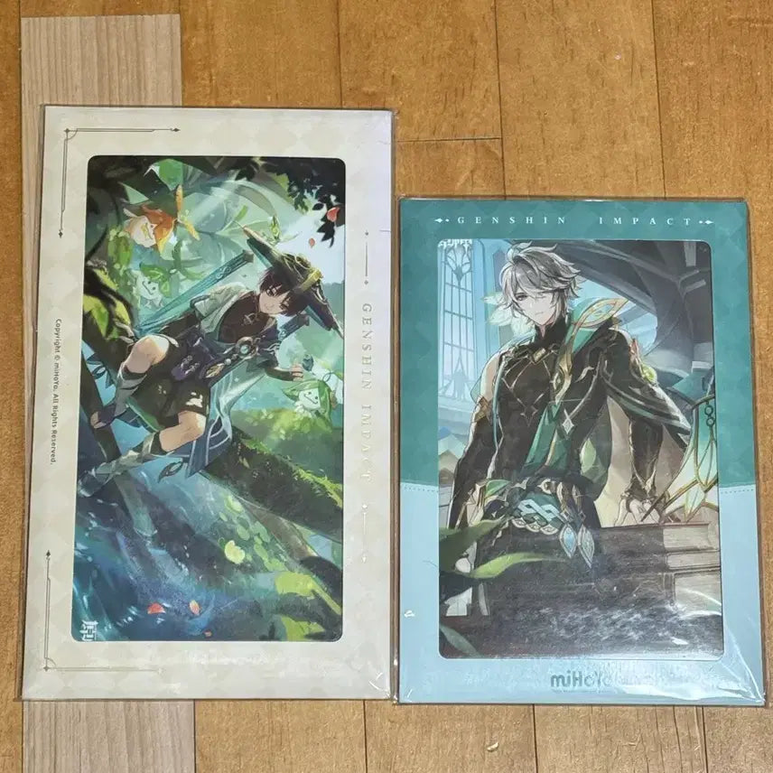 [BUNJANG] Genshin Impact Color Paper Set (Wanderer, Alhaitham) - Sealed / 원신 색지 미개봉 일괄(방랑자, 알하이탐)