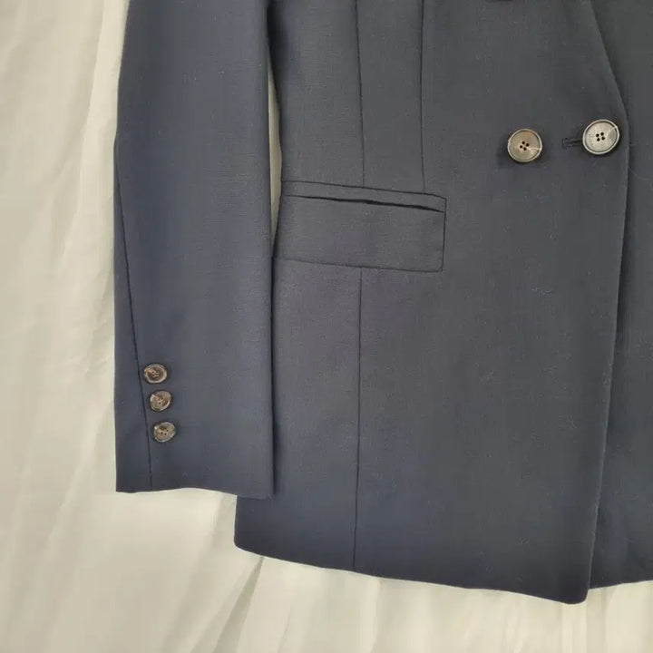 [BUNJANG] Roem Navy Collarless Jacket / Roem 네이비 노카라자켓 55