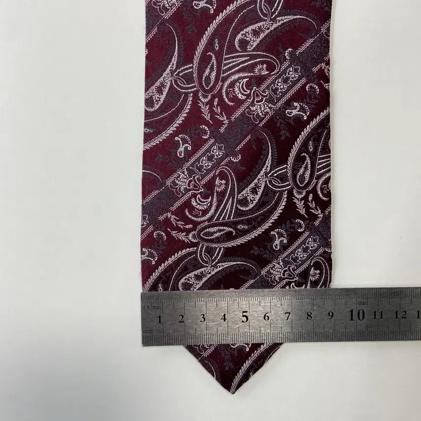 [BUNJANG] DAKS Paisley Silk Necktie / 닥스 (DAKS) 명품 정품 페이즐리 넥타이
