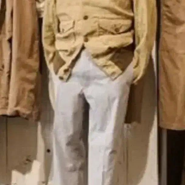 [BUNJANG] RRL Linen Cotton Canvas Flight Jacket XL / 더블알엘 린넨 코튼 캔버스 플라이트 자켓  XL  RRL