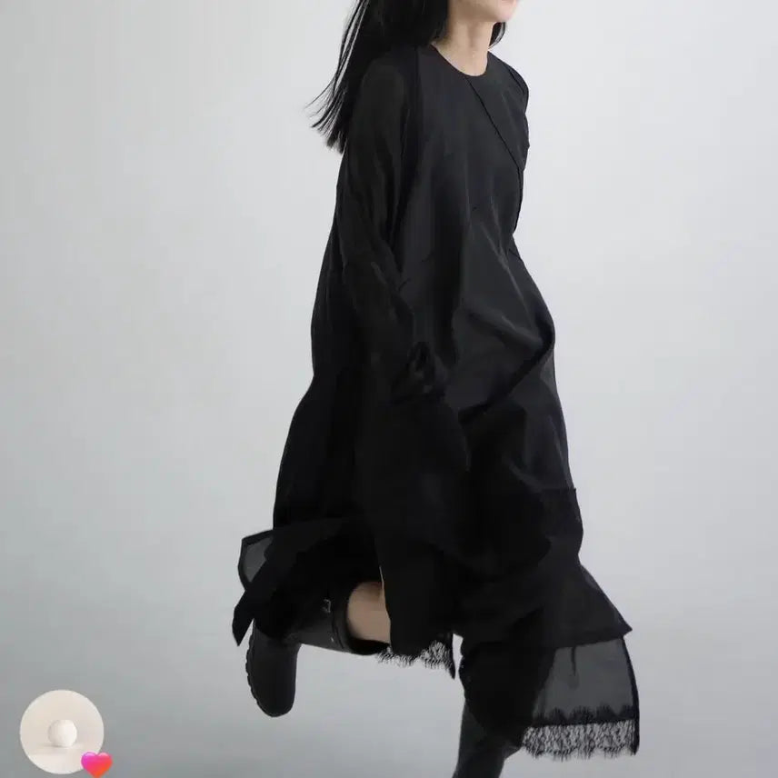 [BUNJANG] Uunoi 레이스 레이어드 드레스 S / 유노이아 레이스 레이어드 드레스 s