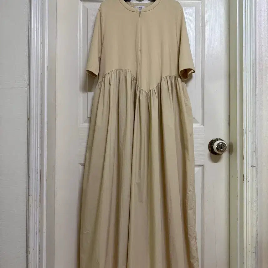 [BUNJANG] COS Cotton Long Dress / 코스cos 면원피스 L