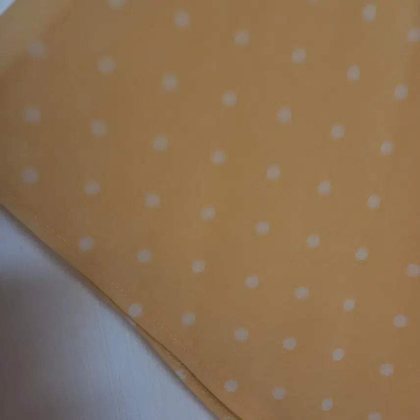 [BUNJANG] Vintage Yellow Dot Blouse / 빈티지 옐로우 도트 블라우스