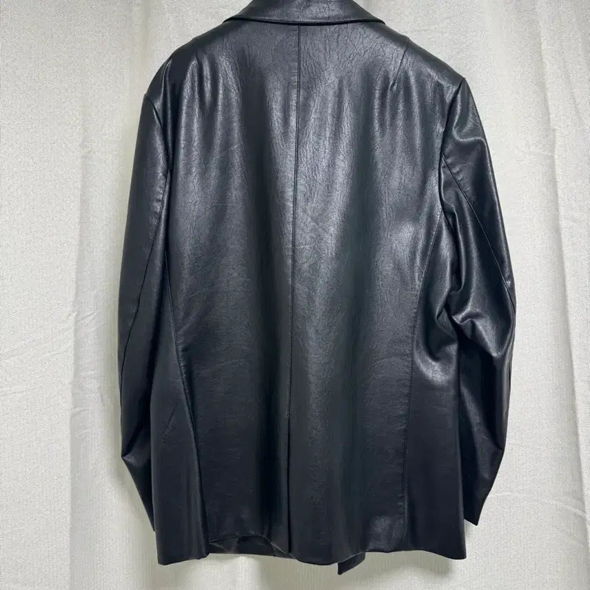 [BUNJANG] Diadem Oversized Faux Leather Jacket / 디자이너브랜드 레더자켓