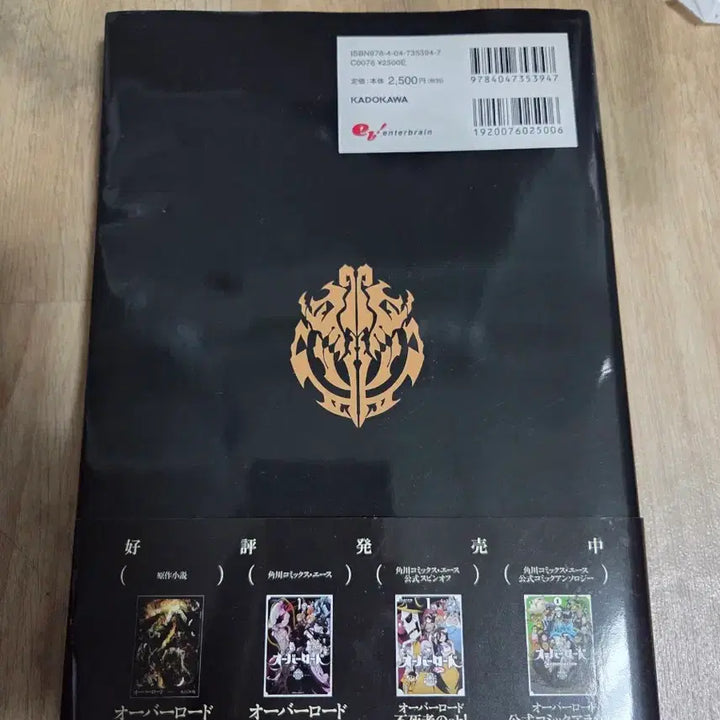 [BUNJANG] Overlord Setting Materials First Edition / 애니 오버로드 설정 자료집 일판