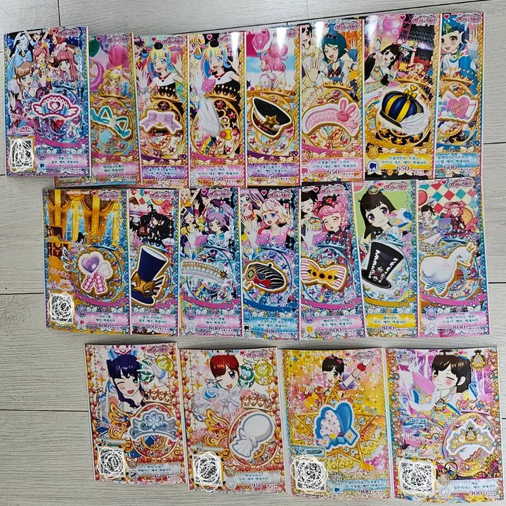 [BUNJANG] PriPara PriChan Ticket Bundle Set / 급전)급처)105장) 프리채널 프리파라 티켓