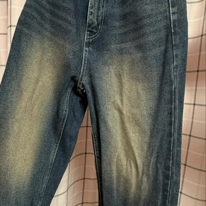 [BUNJANG] Mini Foe Denim Oversized Pants / 미니포에데님팬츠