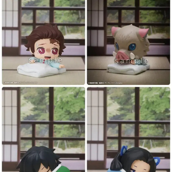 [BUNJANG] Demon Slayer Kimetsu no Yaiba Onemutan Vol. 6 Gacha 5-Piece Set (Original, Sealed) / 희귀)정품 미개봉 오네무탄6탄 가챠 5종 귀멸의칼날 병원 나비저택 풀셋