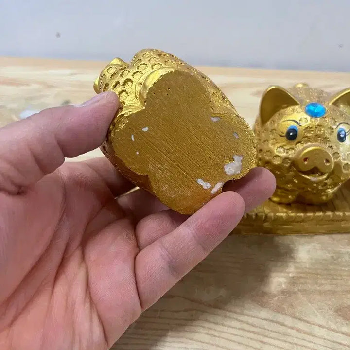 [BUNJANG] Pig Sculpture Set / 귀엽고 묵직한 돼지조형 2개  /   요316