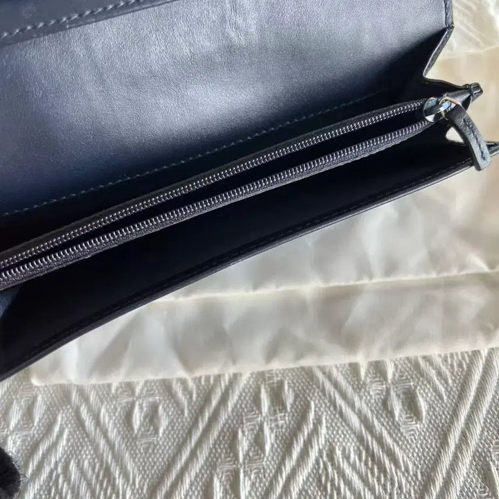 [BUNJANG] Gucci GG Navy Long Wallet / 구찌 GG 심블 네이비 장지갑 / 남녀공용 / 더스트백 포함