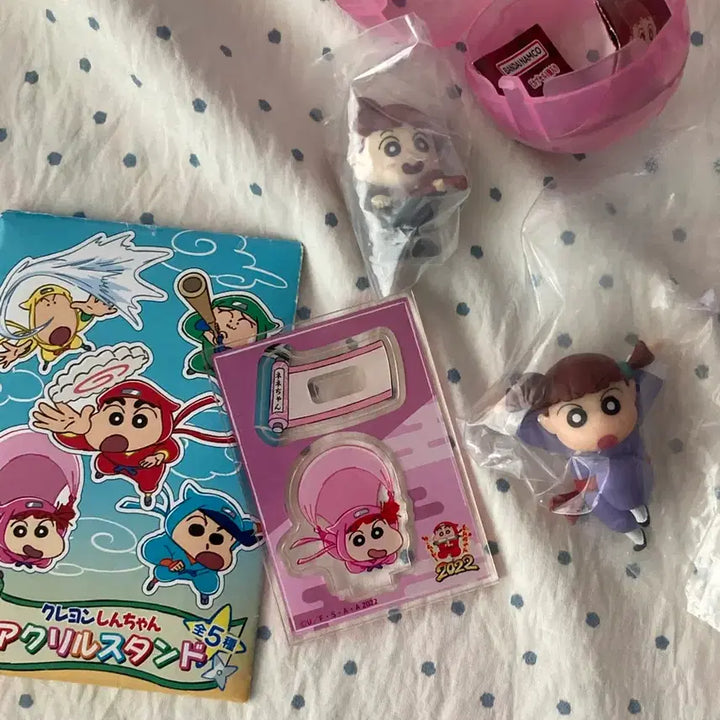 [BUNJANG] Crayon Shin-chan Glass Set Acrylic Stand Gacha Figures / 짱구는 못말려 유리세트 아크릴스탠드 가챠