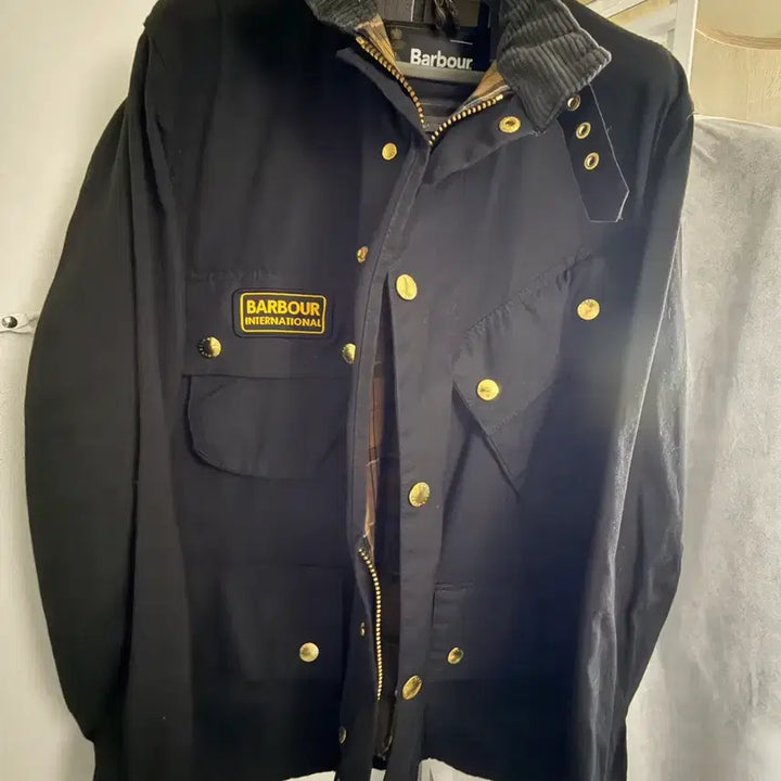 [BUNJANG] Barbour International Wax Jacket Size 110 / 바버 인터네셔널 왁스자켓 110사이즈