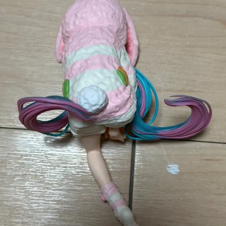 [BUNJANG] FuRyu Hatsune Miku Rabbit Pajama Noodles Stopper Figure Pink Ver / 후류 하츠네 미쿠 토끼 파자마 누들스토퍼 피규어 핑크 ver