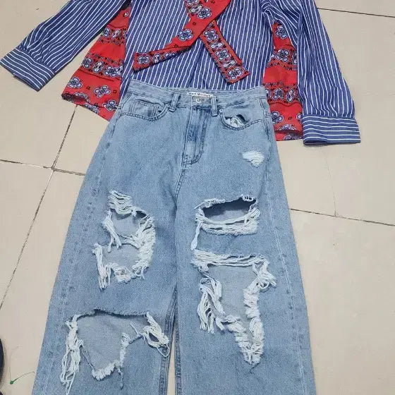 [BUNJANG] Mardi Mercredi Jeans S Size / 마르디메크르디 이쁜 청바지 S