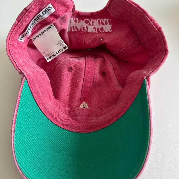 [BUNJANG] Heritageplus Pink Ball Cap / 헤리티지플로스 볼캡 핑크