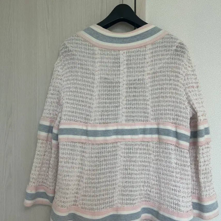 [BUNJANG] DEW E L Tweed Punching Cardigan / 듀엘 트위드 펀칭 가디건