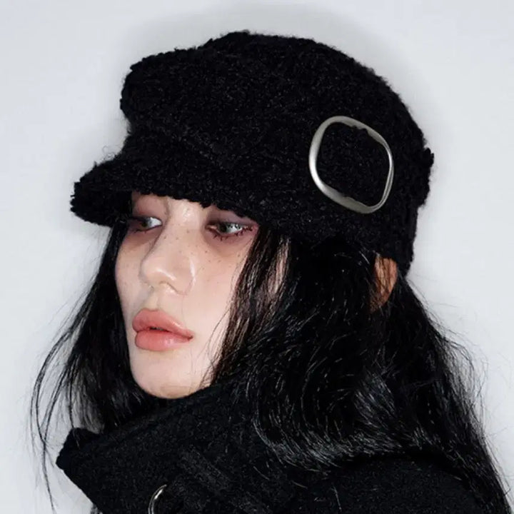 [BUNJANG] NotKnowing Buckle Bellboy Cap / 낫노잉 Buckle Bellboy Cap