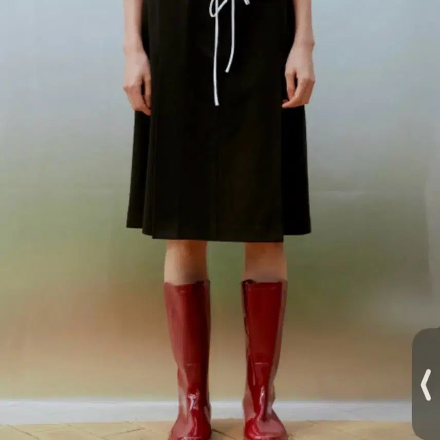 [BUNJANG] 13month Contrast Pleats Skirt / 13month 써틴먼스 콘트라스트 플리츠 스커트