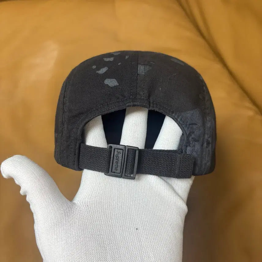 [BUNJANG] Supreme Camp Cap Overdyed Camo Black Hat / 슈프림 캠프캡 모자 박스로고 21ss 오버다이드 카모 블랙