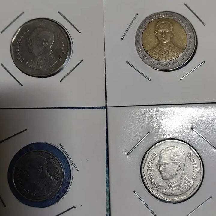 [BUNJANG] Thai Coin Set (4 Pieces) / 태국 주화 모음 (4개)