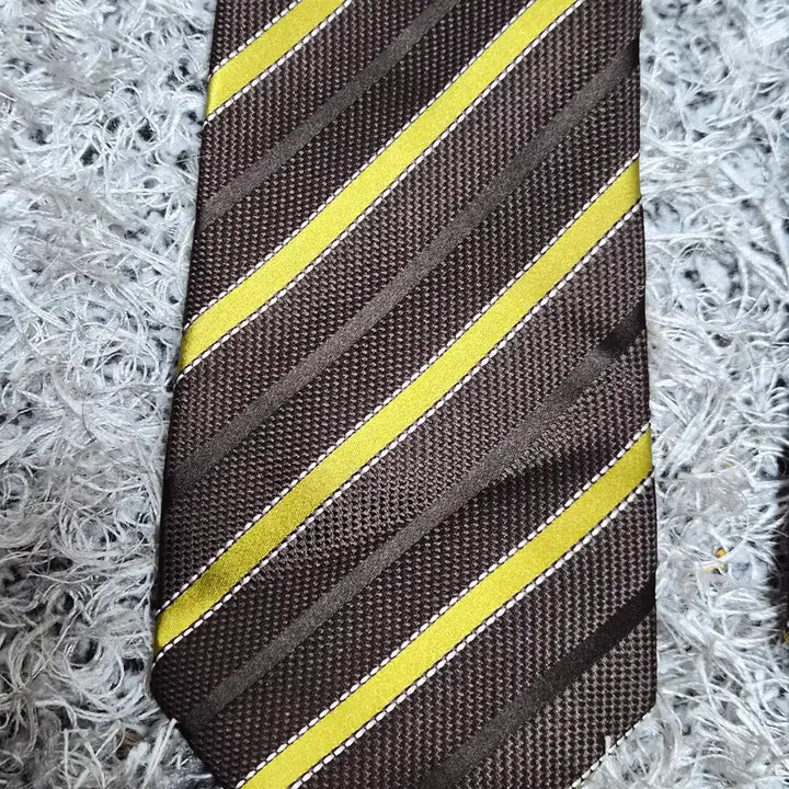 [BUNJANG] Ermenegildo Zegna Diagonal Stripe Tie / 에르메네질도제냐Zegna 사선 넥타이 Free - N17