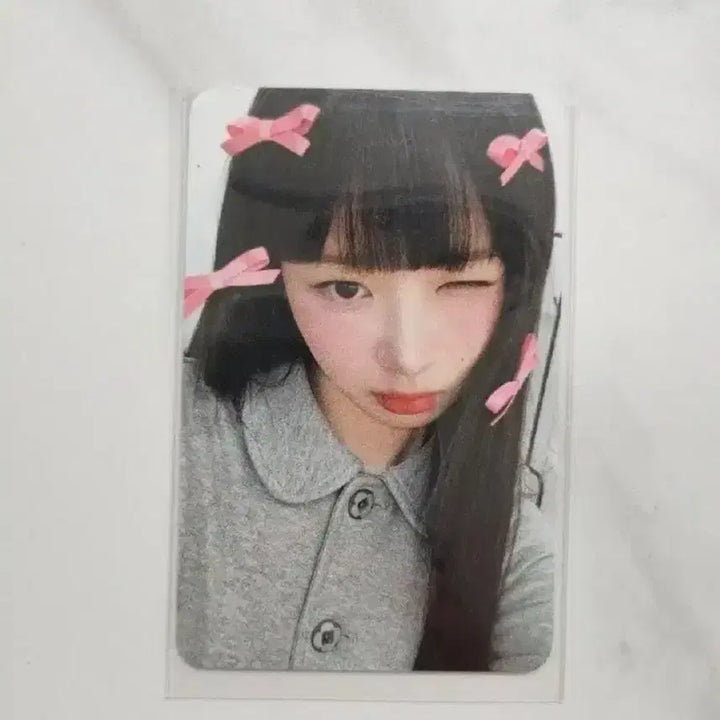 [SOLD OUT] 아이브 레이 쇼왓아이엠 콘서트 럭키드로우 발레코어 리본핀 포토카드