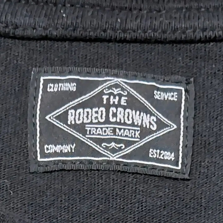[BUNJANG] Rodeo Crowns Leopard Back Panel Sweatshirt / [L] 로데오 크라운즈(Rodeo Crowns) 백패널 레오파드 맨투맨