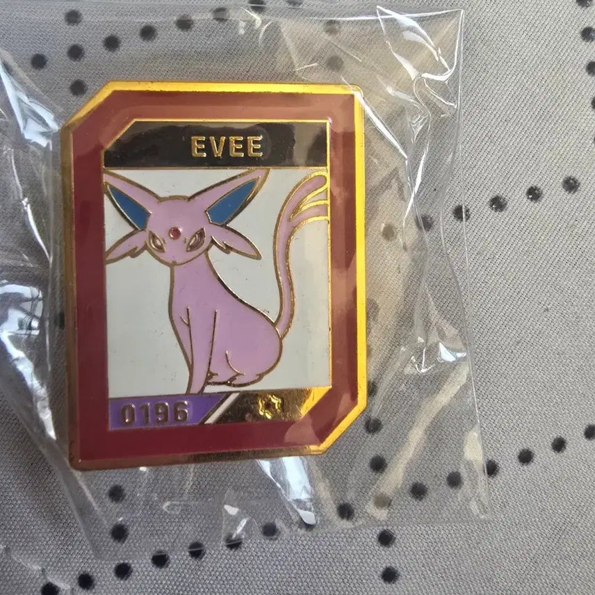 [BUNJANG] Isaac Toast Eevee Pokemon Badge / 이삭토스트 포켓몬뱃지 에브이