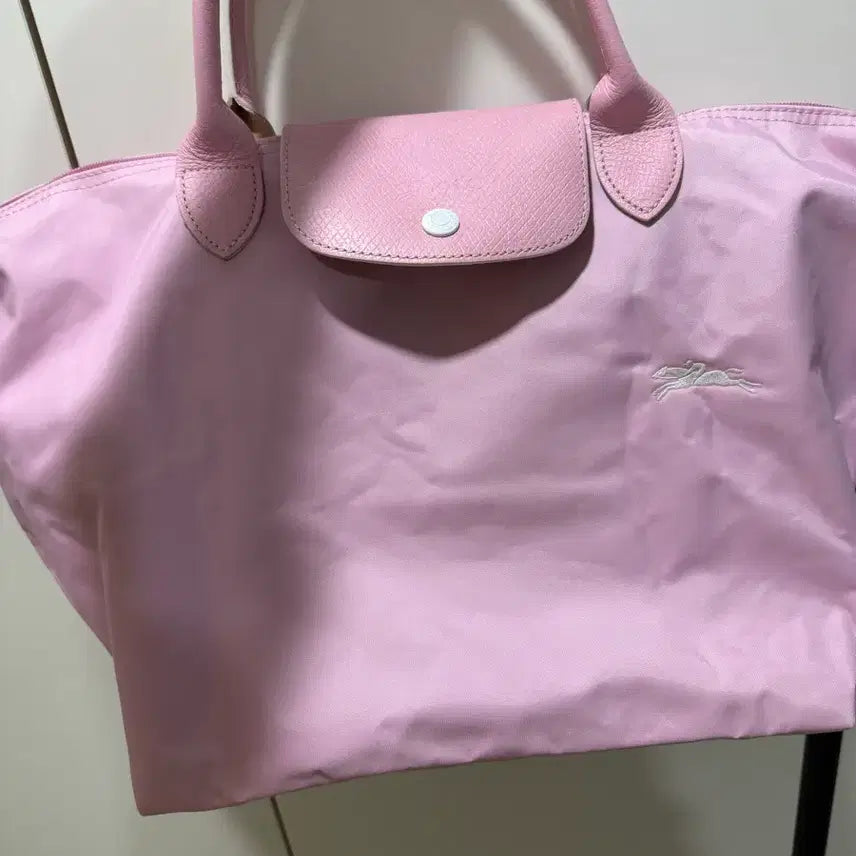 [SOLD OUT] 롱샴 르플리아쥬 핑크색 토트백 이너백 포함