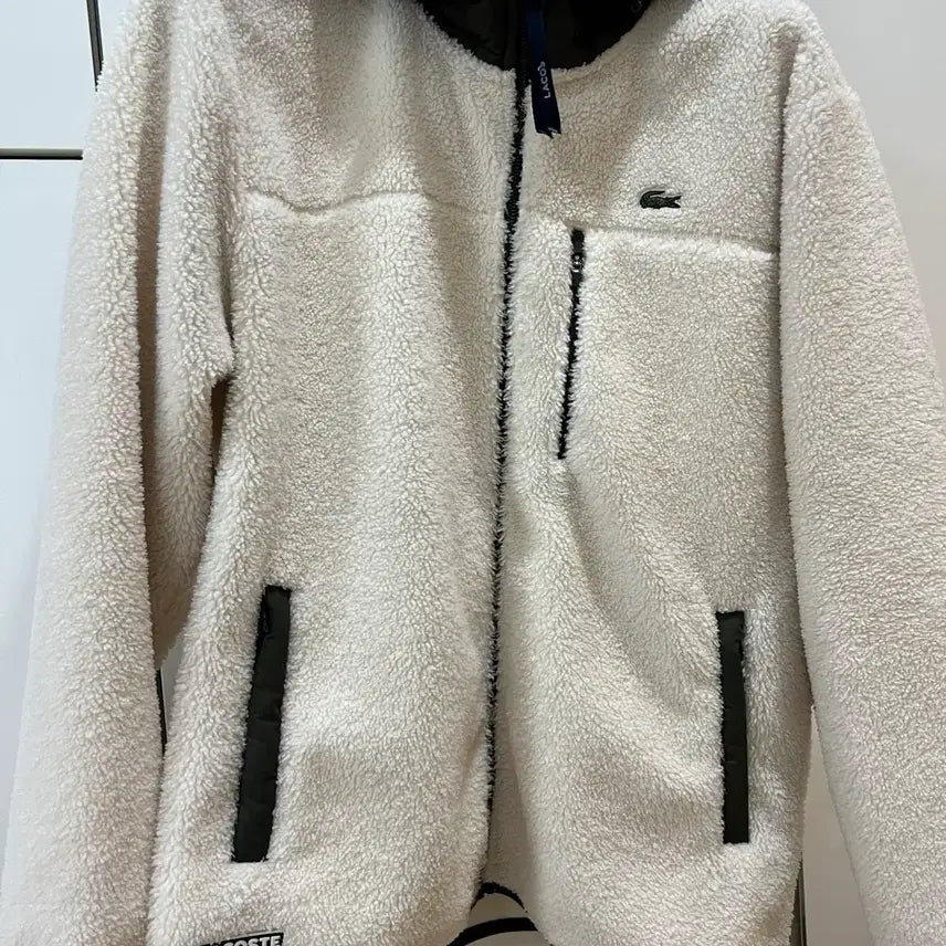 [BUNJANG] Lacoste Fleece Jacket / 라코스테 양털자켓 105-107 (새상품급)