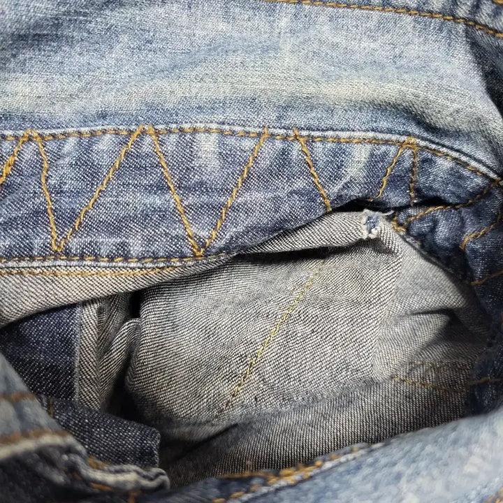 [BUNJANG] Giordano Unisex Denim Jacket Shirt / 남녀공용 지오다노 청자켓남방
