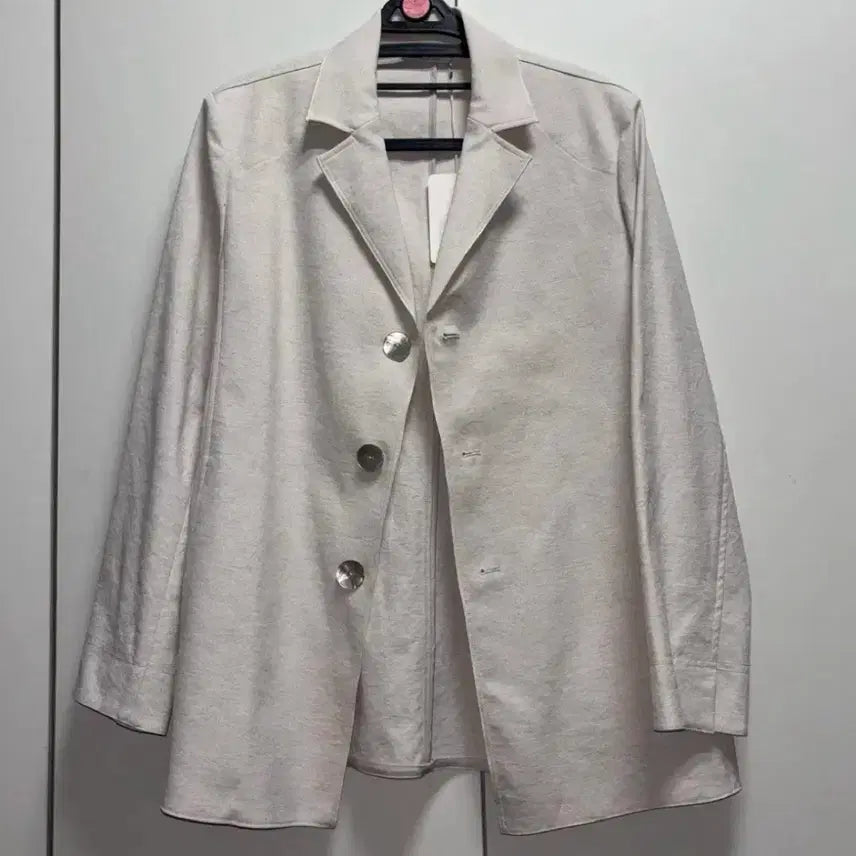 [BUNJANG] Refrain Summer Three-Button Jacket Linen Jacket / (새상품) 리플레인 썸머 쓰리버튼 자켓 린넨 재킷