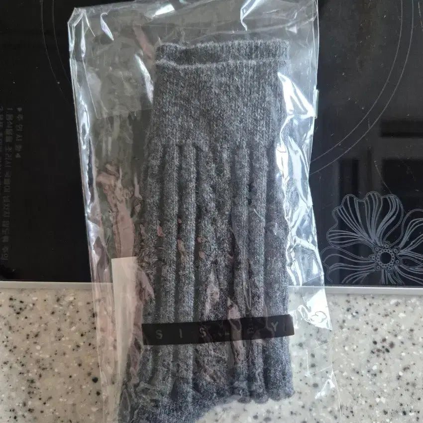 [SOLD OUT] [새상품] 시슬리 그레이 골지 양말