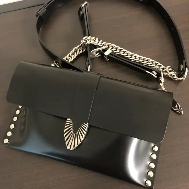 [BUNJANG] Toga Leather Chain Bag / 토가 레더 체인백