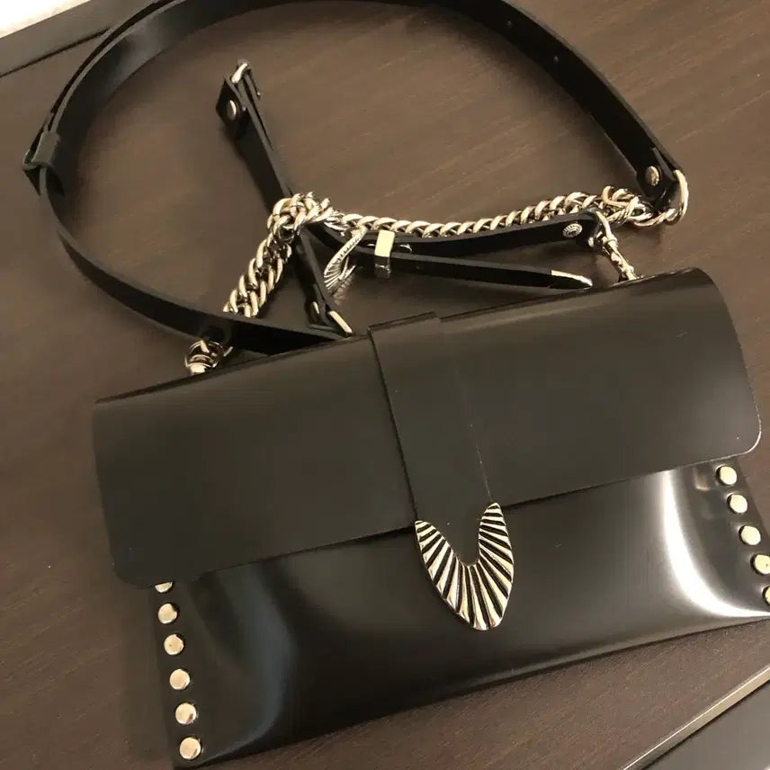 [BUNJANG] Toga Leather Chain Bag / 토가 레더 체인백