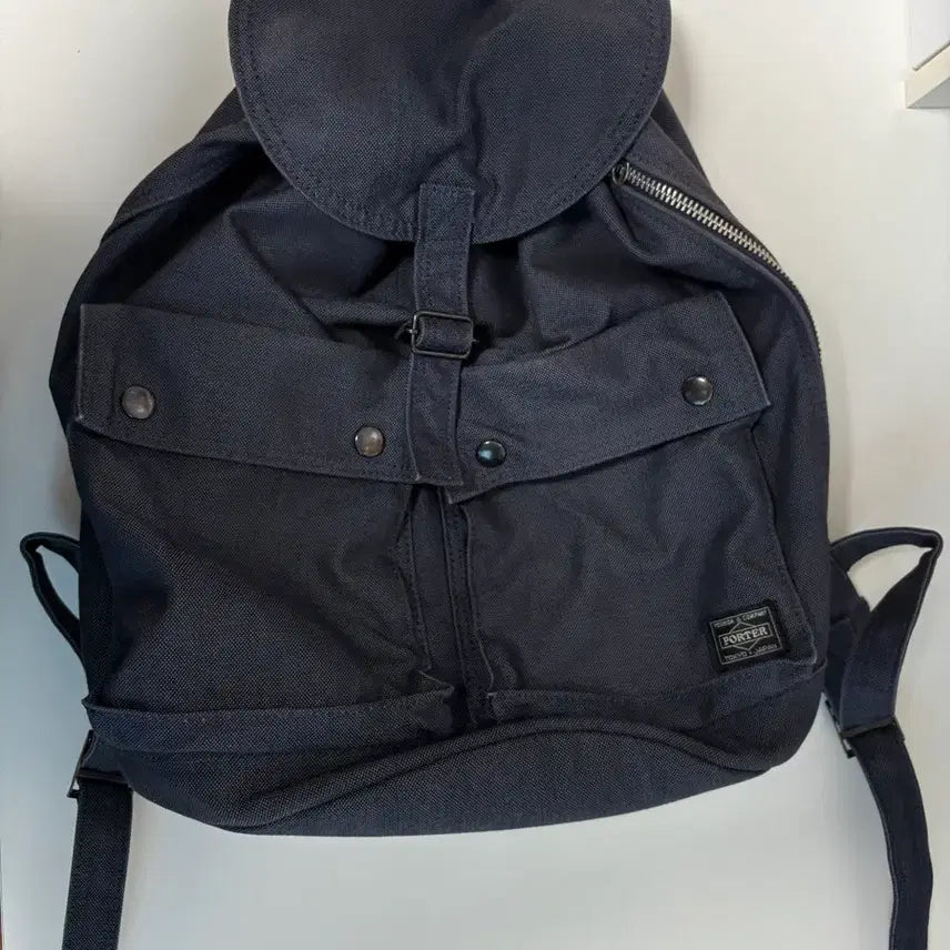 [BUNJANG] Porter Yoshida Smoky Backpack Navy / 요시다 포터 스모키 백팩 네이비