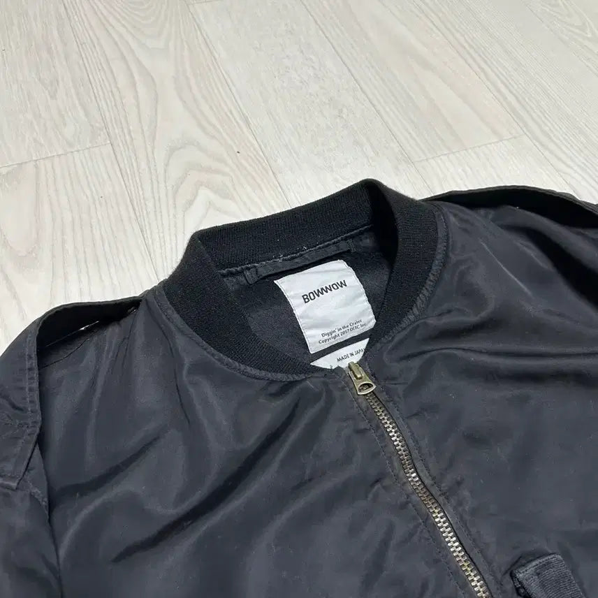 [BUNJANG] Bowwow L2B Black Bomber Jacket / [XL] bowwow 바우와우 L2B 블랙