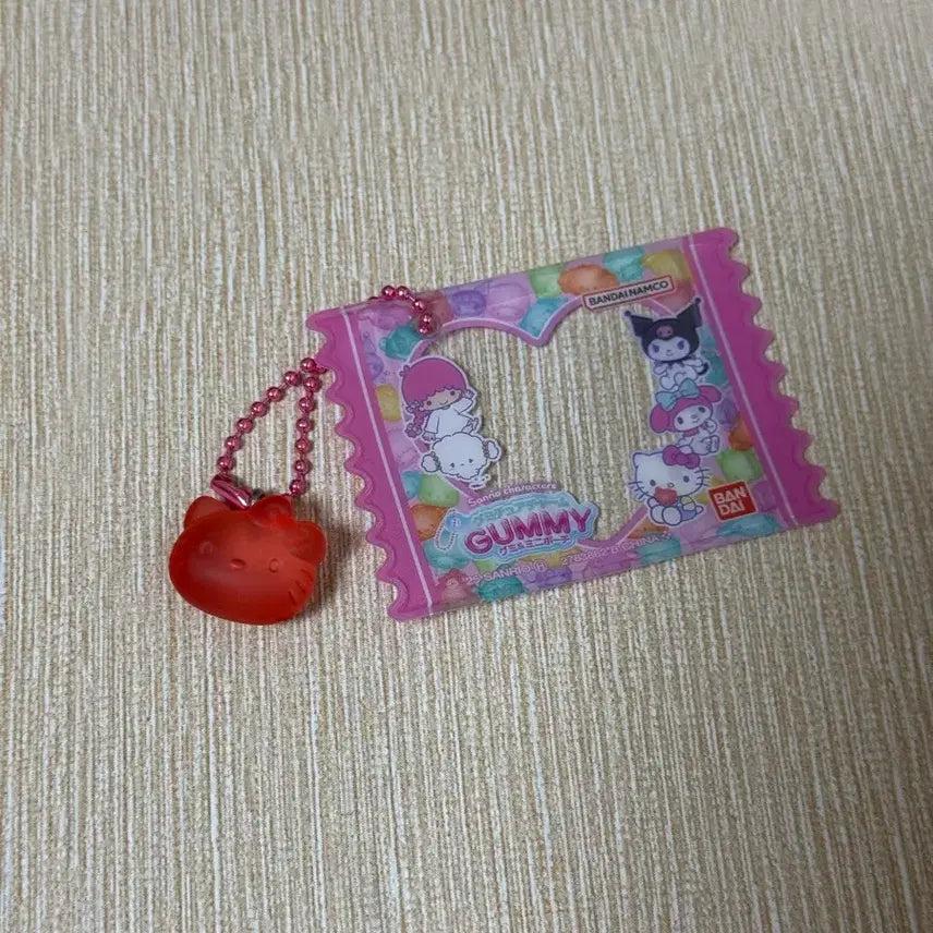 [BUNJANG] Sanrio Hello Kitty GUMMY Mini Pouch Keyring / 산리오 헬로키티 GUMMY 미니 파우치 키링