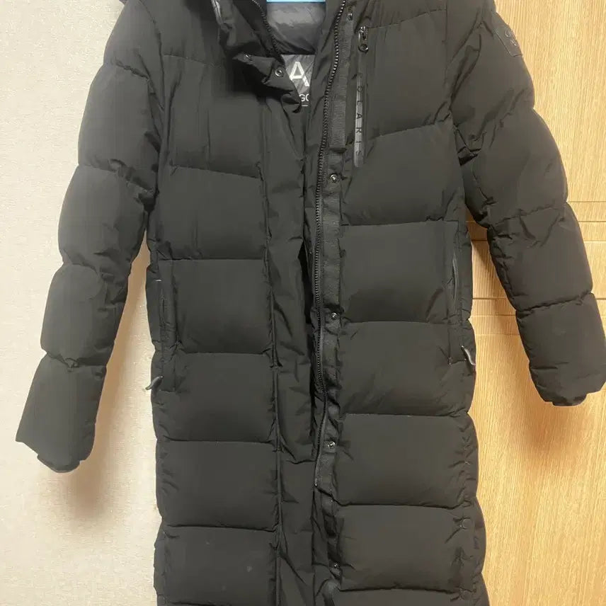 [BUNJANG] TOPTEN Polaris Black Long Padding Goose Down / 탑텐 거위털 폴라리스 블랙 롱패딩