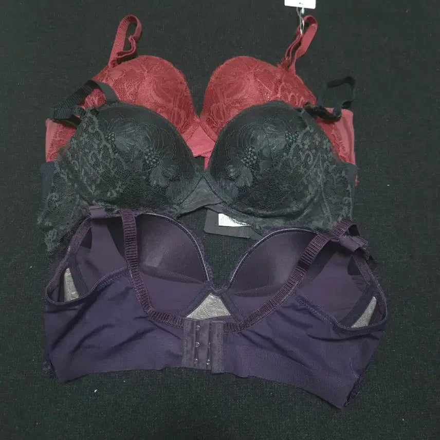 [BUNJANG] Sans Complexe Bra 3-Piece Set / [85B] 샹콤플렉스(Sans Complexe)  브라 3종