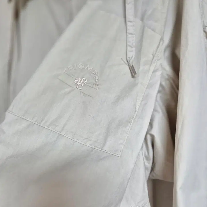 [SOLD OUT] SYSTEM 시스템 후드 바람막이 아이보리 F
