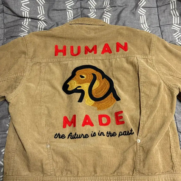 [BUNJANG] Human Made Daks Corduroy Work Jacket Beige M / [M] 휴먼메이드 닥스 코듀로이 워크 자켓 베이지