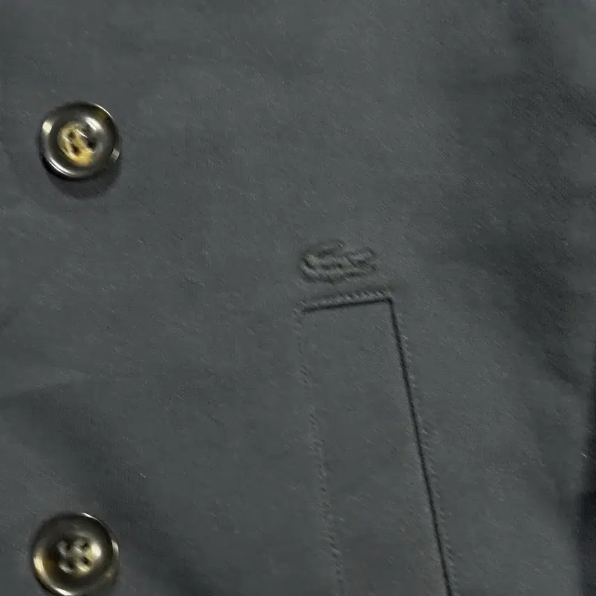 [BUNJANG] Lacoste 6-Button Knit Pea Coat Jacket / 라코스테 6버클 니트 피코트 자켓