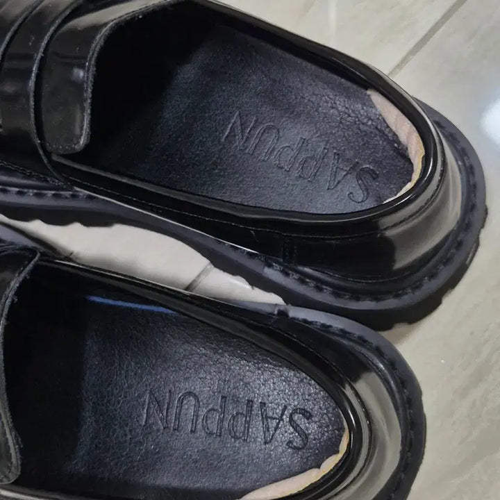 [BUNJANG] SAPPUN Black Chunky Loafers / 사뿐 블랙청키 로퍼